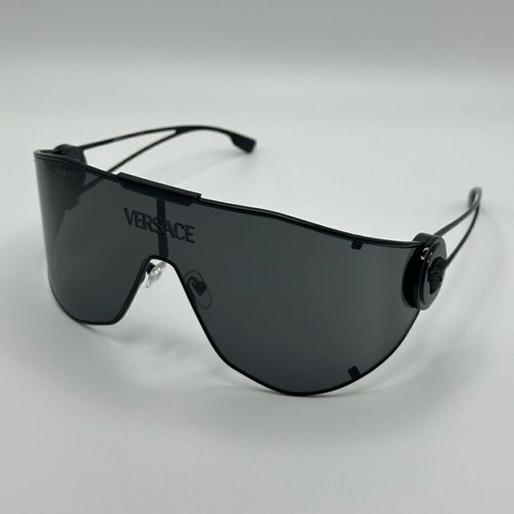 VERSACE Sunglasses VE2268 143387 Matte Black Dark Grey Unisex NEW main image 6